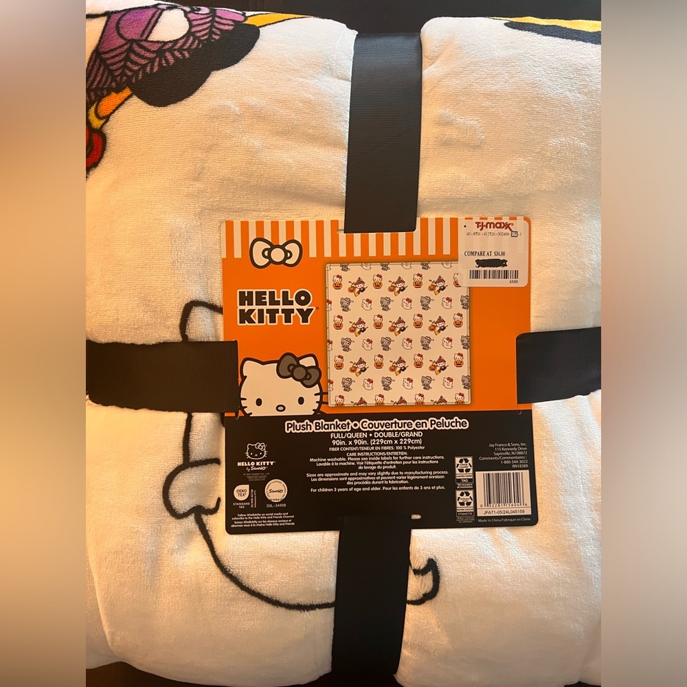 HK Halloween full/queen blanket